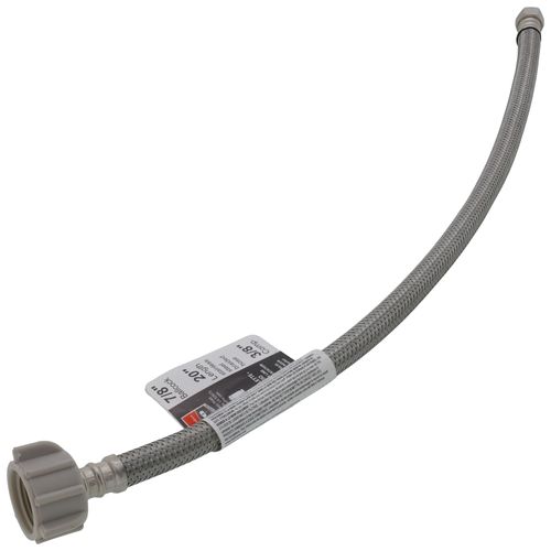 Main product image of PRO1T20 20" Braided Stainless Steel Hose Toilet Connector (3/8" Compression x 7/8" Ballcock)