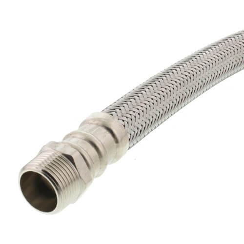 Main product image of 3/4" MIP x 3/4" FIP Pro-Series Braided Hose Water Heater Connector (18" Length)