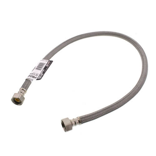 Main product image of 30" Pro-Series Braided Stainless Steel Hose Faucet Supply Connector (1/2 FIP x 1/2" FIP)