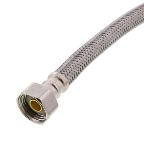 Main product image of 30" Pro-Series Braided Stainless Steel Hose Faucet Supply Connector (1/2 FIP x 1/2" FIP)