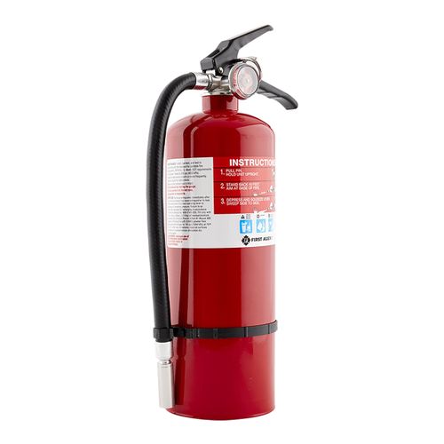 Main product image of PRO5 Rechargeable Heavy Duty Fire Extinguisher UL Rated 3-A:40-B:C (Red)