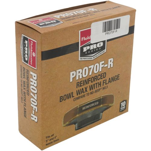 Main product image of PRO Series Reinforced Bowl Wax Gasket w/ Flange (No Bolts)