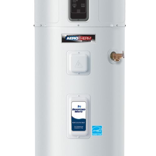 Main product image of 50 Gallon - Energy Saver Electric Residential AeroTherm Heat Pump Water Heater, 208V/240V