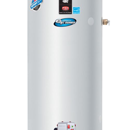Main product image of RC2PV50H6X Parts - 42 Gallon - 76,000 BTU High Efficiency eF Series Residential Power Vent Gas Water Heater, LP Gas