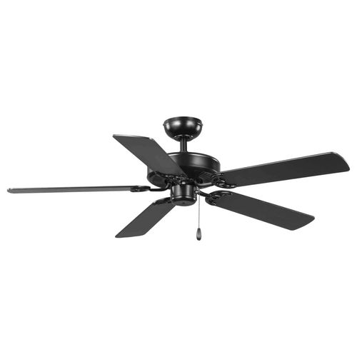 Main product image of AirPro 52" 5 Blade Ceiling Fan with AC Motor (Matte Black), P250066-31M