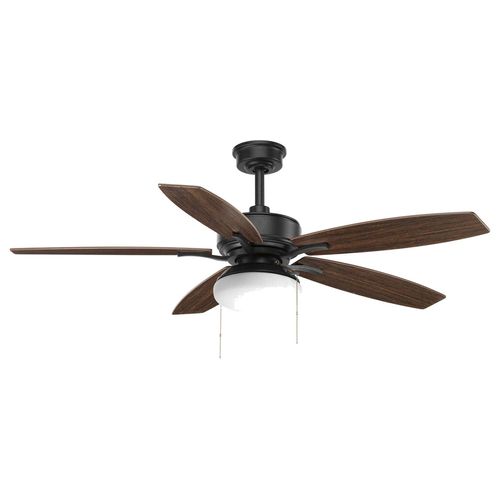 Main product image of Billows 52" Ceiling Fan with Light Kit (Forged Black), P2552-80