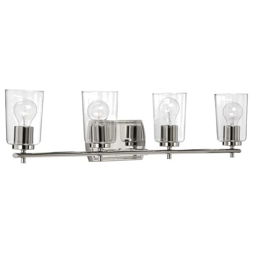 Main product image of Adley 4 Light Bath Vanity Light (Brushed Nickel), P300157-009