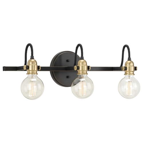 Main product image of Axle 3 Light Bath Vanity Light (Antique Bronze), P300191-020