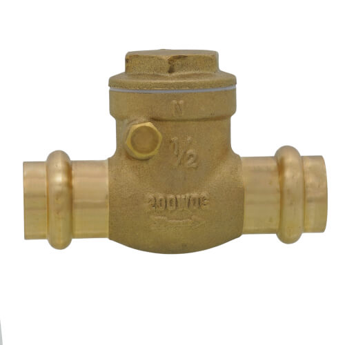 PRSC050 Bluefin PRSC050 1/2" Press Swing Check Valve (Lead Free)