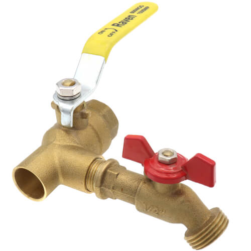 Main product image of 3/4" C x F Purge Station w/ Boiler Drain