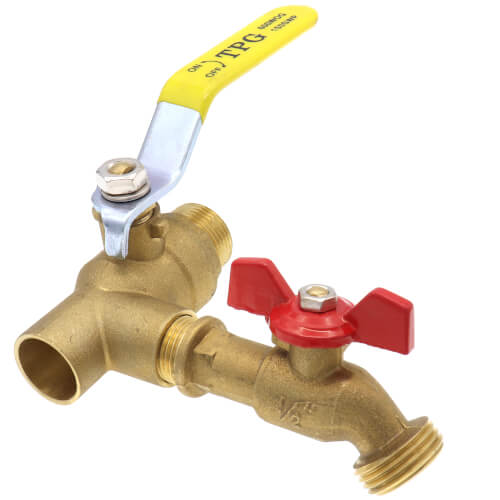 Main product image of 3/4" C x M Purge Station w/ Boiler Drain