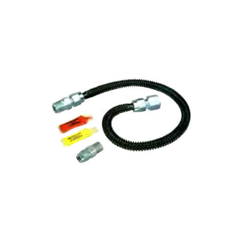 PSC1079 Brasscraft PSC1079 Black ProCoat Gas Installation Kit for