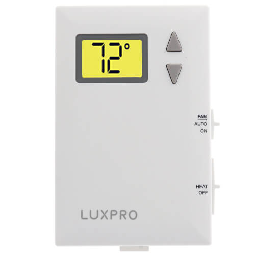 PSD010BF Lux PSD010BF LuxPro Digital 2 Wire Heat Only Thermostat