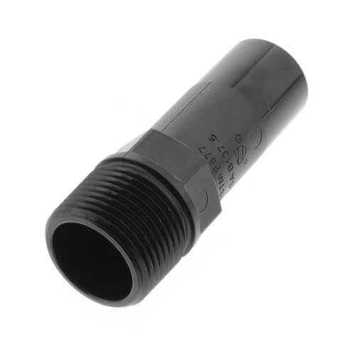 Main product image of PSEI052826E PEX Male Stem Adapter, 3/4" CTS x 3/4" NPT, Black