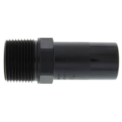 Main product image of PSEI053628E PEX Male Stem Adapter, 1" CTS x 1" NPT, Black