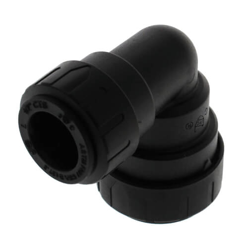 Main product image of 3/4" x 1/2" CTS ProLock Reducing 90° Elbow
