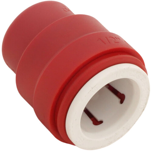 Main product image of 1/2" CTS ID JG Twist & Lock Speedfit End Cap (Red)