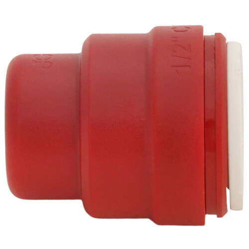 Main product image of 1/2" CTS ID JG Twist & Lock Speedfit End Cap (Red)