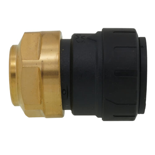 Main product image of 3/4" CTS x 1/2" NPS ProLock Female Adapter (Brass Nut)
