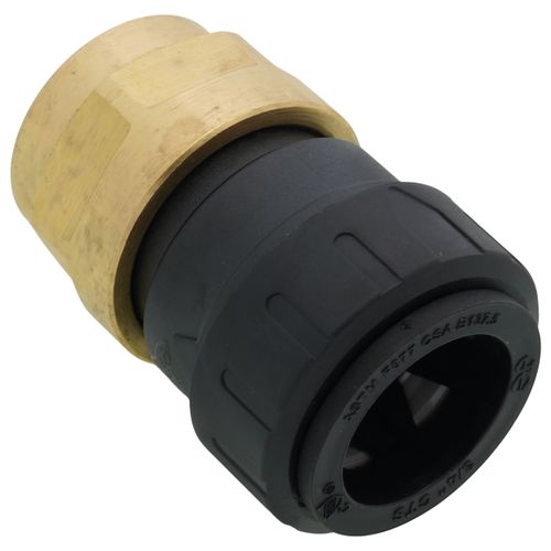Main product image of 3/4" CTS x 3/4" NPS ProLock Female Adapter (Brass Nut)