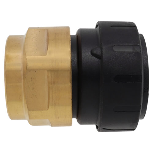 Main product image of 1" CTS x 1" NPS ProLock Female Adapter (Brass Nut)