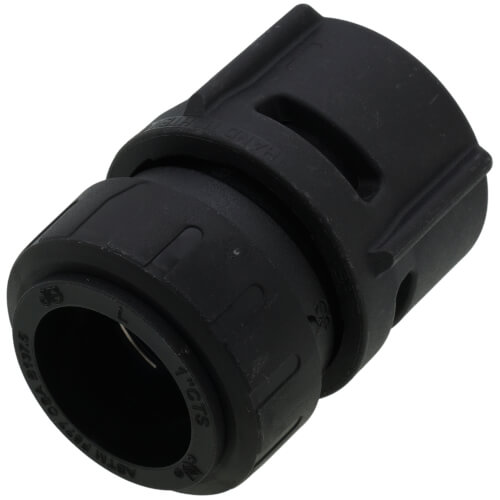 Main product image of PSEI62363AE-L Female Connector, 1" CTS x 1-1/4" NPS, Black