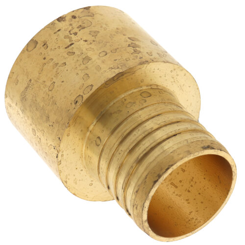 Main product image of 1-1/2" PEX x 1-1/2" Female Sweat Copper Pipe Brass Adapter (Lead Free)