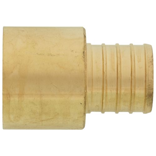 Main product image of 1" PEX x 1" Copper Pipe Brass Adapter (Lead Free)