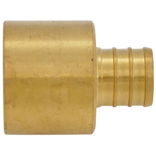 Main product image of 3/4" PEX x 1" Female Sweat Copper Pipe Brass Adapter (Lead Free)