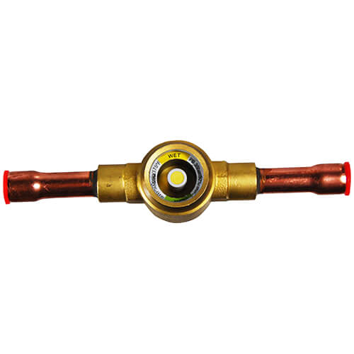 Main product image of 1/2" SAE Female x Male Flare Sight Glass Moisture Indicator