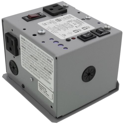 Main product image of Single 40 VA Power Supply, 120 Vac to 24 Vac, UL Class 2, Secondary Wires, 10A Main Breaker, Metal Enclosure