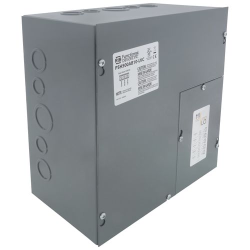 Main product image of 500 VA Power Supply, 100 VA Class, Exterior Receptacle and Circuit Breakers Switches (120 Vac to 24 Vac Enclosure)