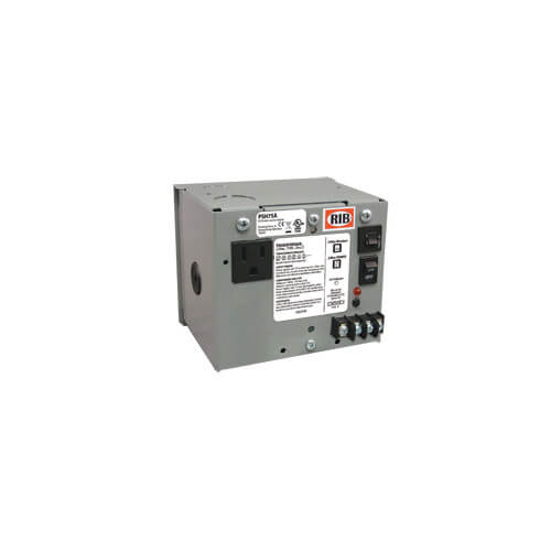 Main product image of Enclosed Single 75VA Power Supply, Multi-tap to 24 Vac