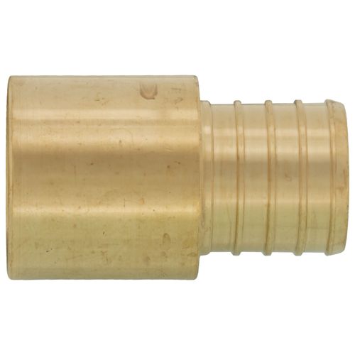 Main product image of 1" PEX x 1" Copper Fitting Brass Adapter (Lead Free)