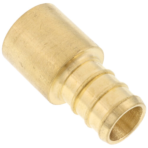 Main product image of 1/2" PEX x 1/2" Copper Fitting Brass Adapter (Lead Free)