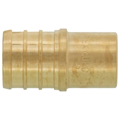 Main product image of 3/4" PEX x 1/2" Copper Fitting Brass Adapter (Lead Free)