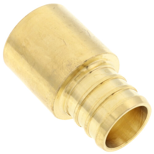 Main product image of 3/4" PEX x 3/4" Copper Fitting Brass Adapter (Lead Free)