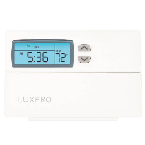 Psp511lc 010 Lux Psp511lc 010 Luxpro Programmable Thermostat 1 Stage Heat 1 Stage Cool 5 8736