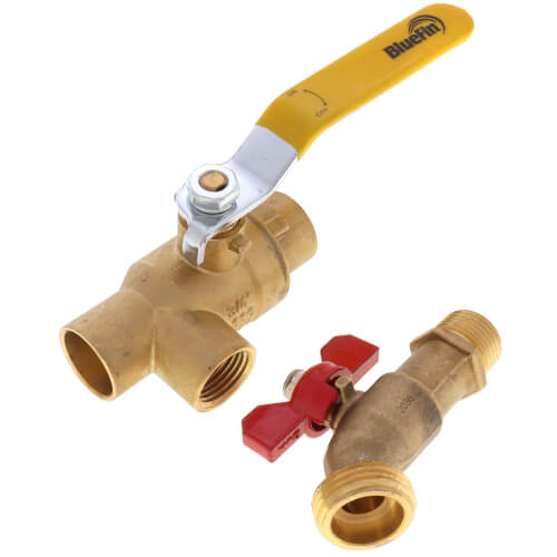 Main product image of 3/4" C x C Purge Station w/ Boiler Drain