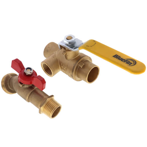 Main product image of 3/4" C x C Purge Station w/ Boiler Drain