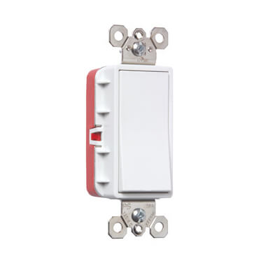 Main product image of PlugTail Decorator Single-Pole Commercial Grade Switch, 15A - White (120V)