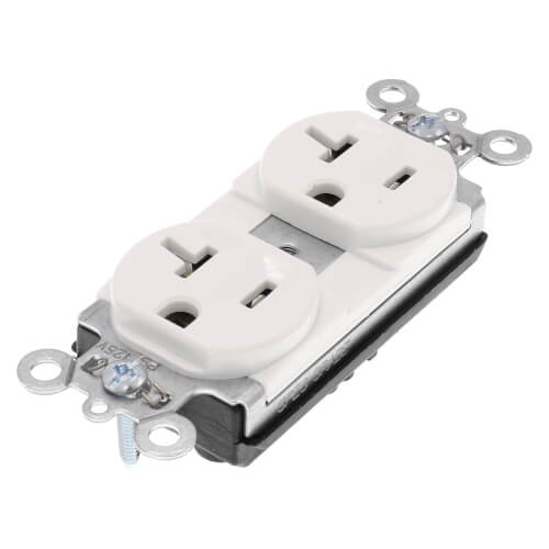 PT5362W Pass & Seymour PT5362W PlugTail Commercial Grade Duplex