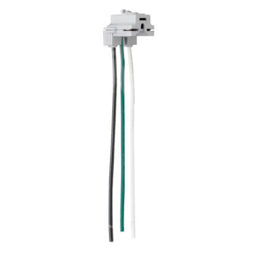 Main product image of 6" PlugTail Commercial Grade Connector, 2P, Right Angle, Solid