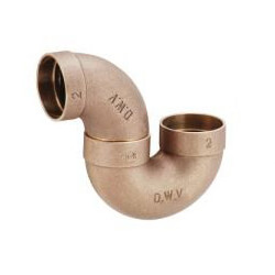 Main product image of 1-1/2" DWV P-Trap Less Cleanout
