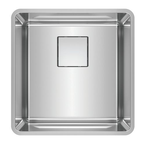 Pescara 18" x 18" 18 Gauge Stainless Steel Undermount Single Bowl Kitchen Sink, PTX110-17