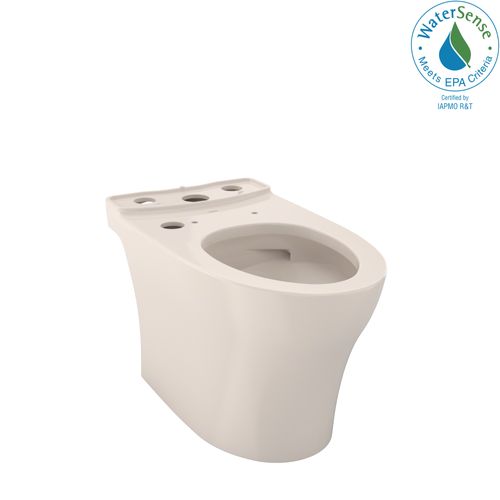 Main product image of CT446CEFGNT40#12 Aquia IV Elongated Universal Height Skirted Toilet Bowl w/ CEFIONTECT, Washlet + Ready (Sedona Beige)