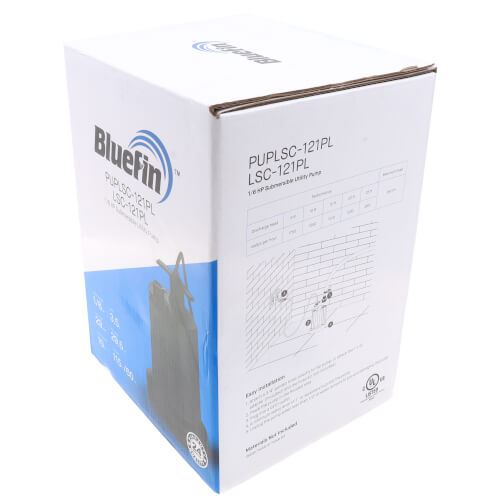 Main product image of 1/6 HP Submersible Utility Pump w/ 10 ft. Power Cord (PUPLSC-121PL)