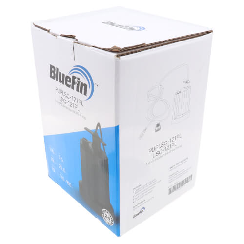 Main product image of 1/6 HP Submersible Utility Pump w/ 10 ft. Power Cord (PUPLSC-121PL)