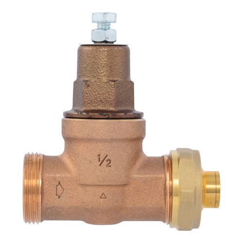 Main product image of 1/2" EB45 Single Union Sweat Pressure Regulating Valve, Metal Top (Lead Free)