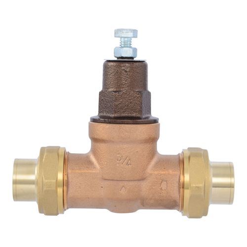 Main product image of 3/4" EB45 Double Union Sweat Pressure Regulating Valve, Metal Top (Lead Free)
